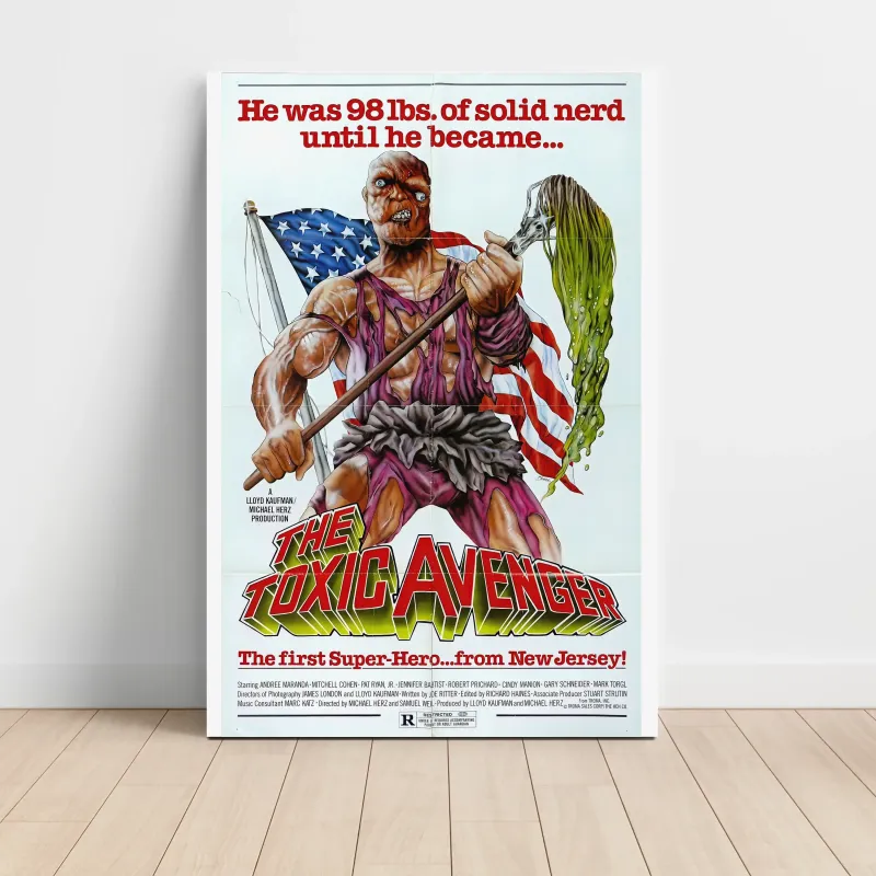 The Toxic Avenger (1984) Fine Art Movie Poster