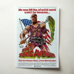 The Toxic Avenger (1984) Fine Art Movie Poster