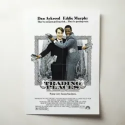 Trading Places (1983) Fine Art Movie Poster