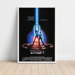 Tron (1982) Fine Art Movie Poster