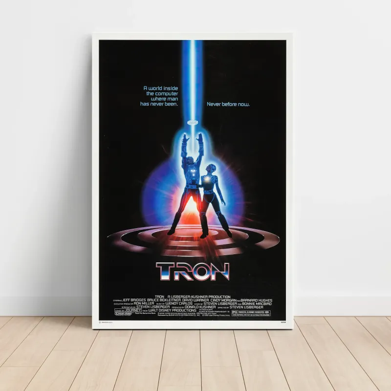 Tron (1982) Fine Art Movie Poster