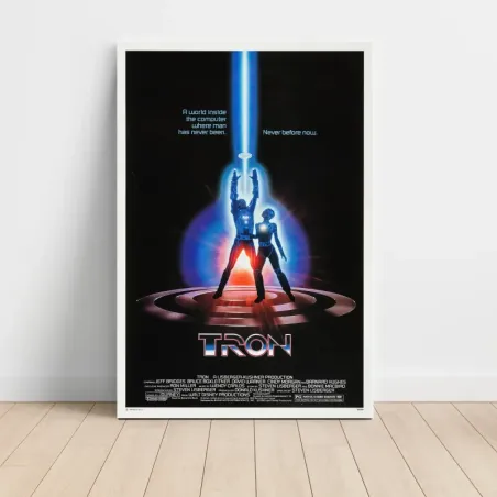 Tron (1982) Fine Art Movie Poster
