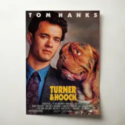 Turner & Hooch (1989) Fine Art Movie Poster