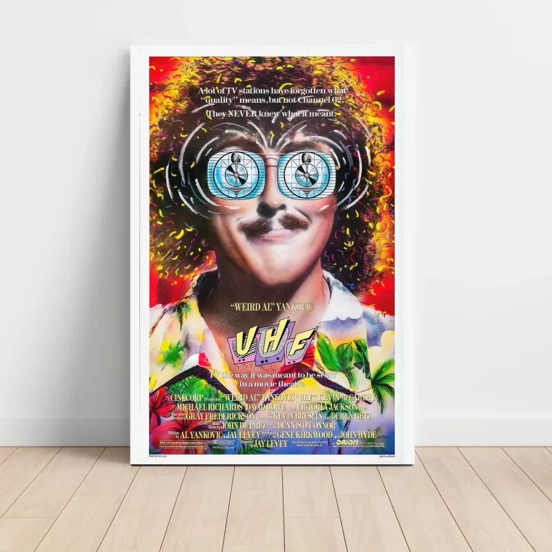 UHF (1989) Fine Art Movie Poster