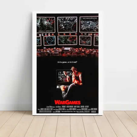 WarGames (1983) Fine Art Movie Poster