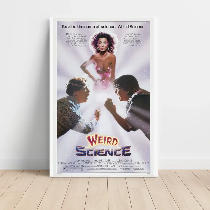 Weird Science (1985) Fine Art Movie Poster