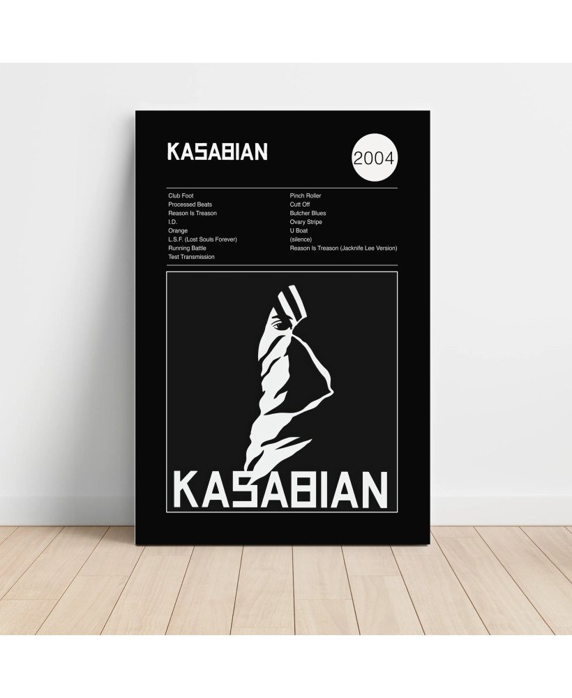 Kasabian – Kasabian Fine Art Album Poster