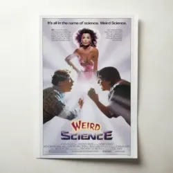 Weird Science (1985) Fine Art Movie Poster