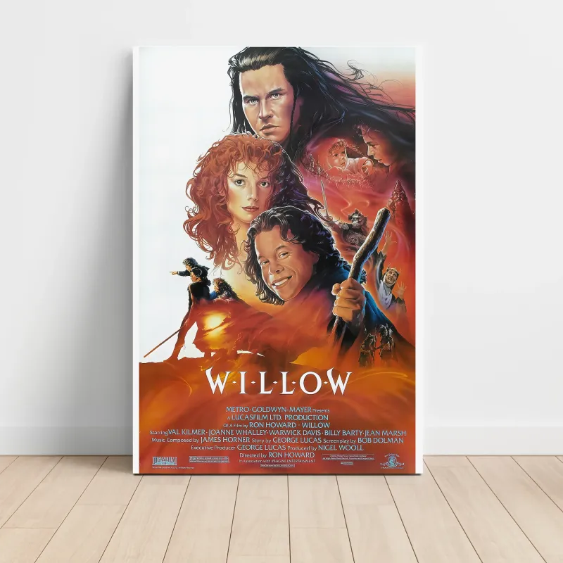 Willow (1988) Fine Art Movie Poster