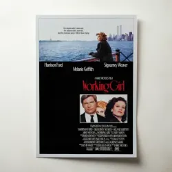 Working Girl (1988) Fine Art Movie Poster