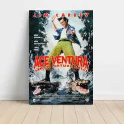 Ace Ventura: When Nature Calls (1995) Fine Art Movie Poster