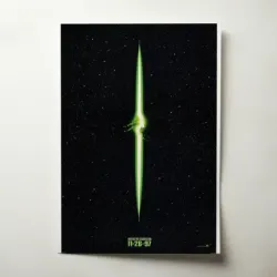 Alien Resurrection (1997) Fine Art Movie Poster