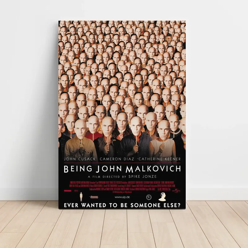 Being John Malkovich (1999) Fine Art Movie Poster
