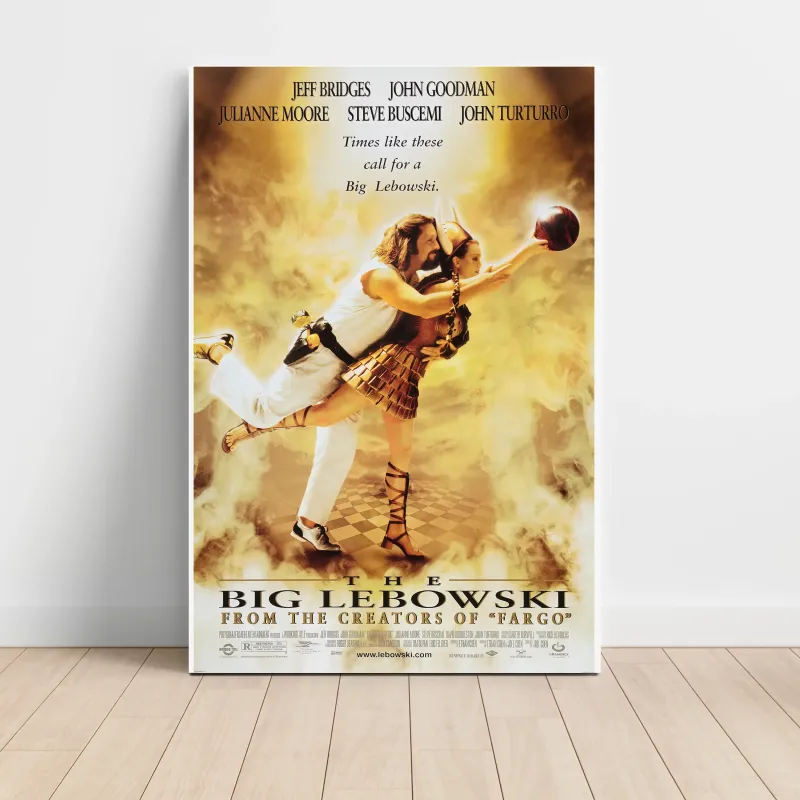 The Big Lebowski (1998) Fine Art Movie Poster