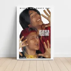 Bill & Ted's Bogus Journey (1991) Fine Art Movie Poster