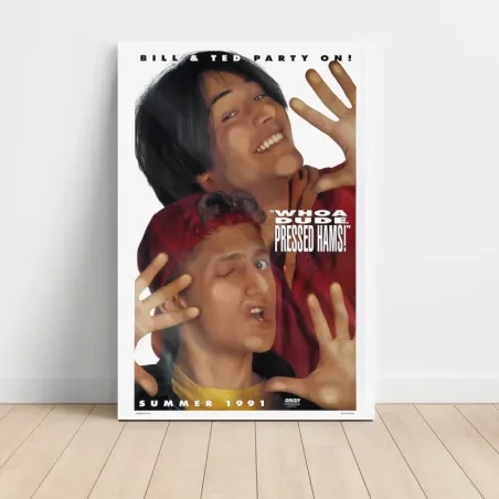 Bill & Ted's Bogus Journey (1991) Fine Art Movie Poster