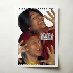 Bill & Ted's Bogus Journey (1991) Fine Art Movie Poster