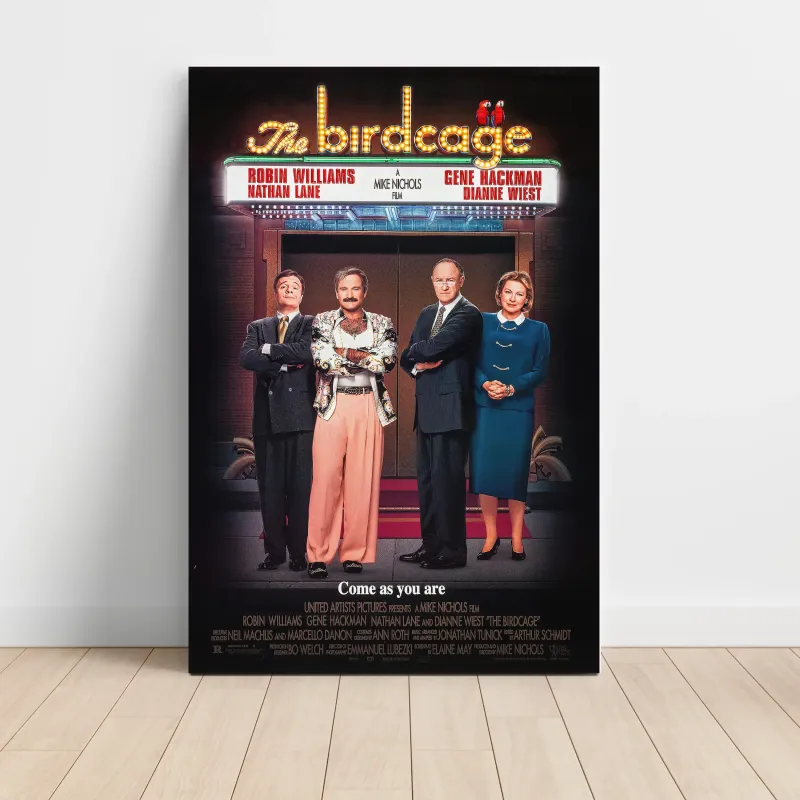 The Birdcage (1996) Fine Art Movie Poster