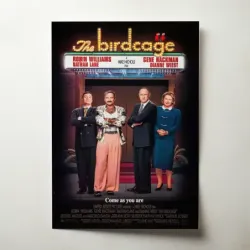 The Birdcage (1996) Fine Art Movie Poster