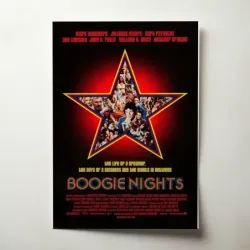 Boogie Nights (1997) Fine Art Movie Poster