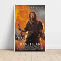 Braveheart (1995) Fine Art Movie Poster