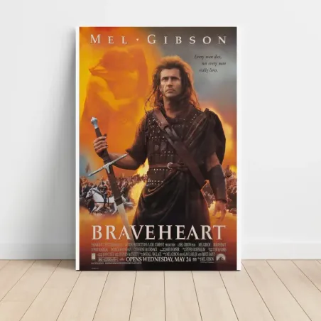 Braveheart (1995) Fine Art Movie Poster