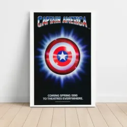 Captain America (1990) Fine Art Movie Poster