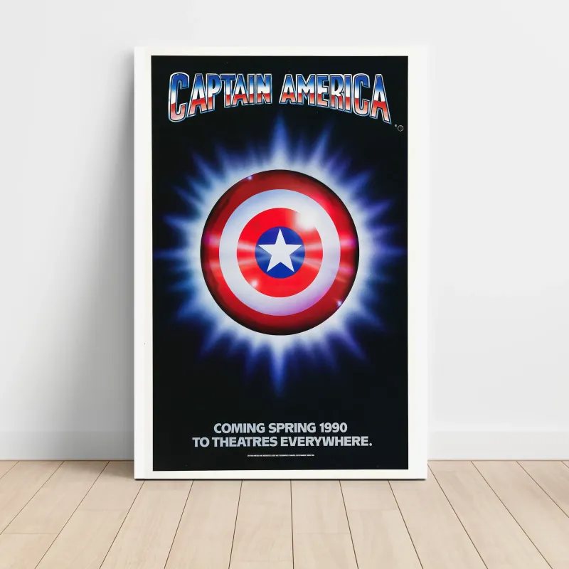 Captain America (1990) Fine Art Movie Poster