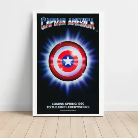 Captain America (1990) Fine Art Movie Poster