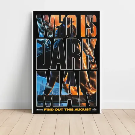 Darkman (1990) Fine Art Movie Poster