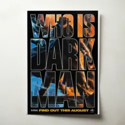 Darkman (1990) Fine Art Movie Poster