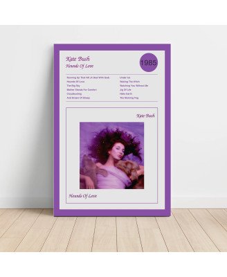 Kate Bush – Hounds Of Love Fine Art Album Poster