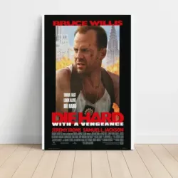 Die Hard with a Vengeance (1995) Fine Art Movie Poster (Design 2)