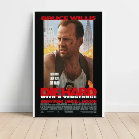 Die Hard with a Vengeance (1995) Fine Art Movie Poster (Design 2)