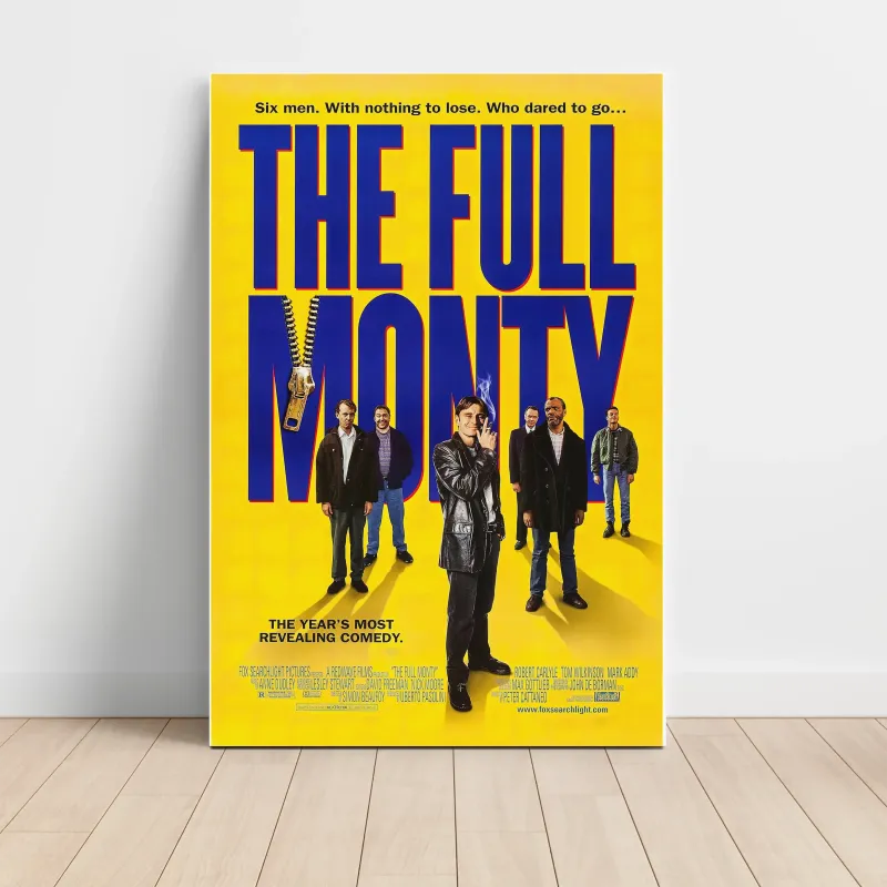 The Full Monty (1997) Fine Art Movie Poster