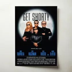 Get Shorty (1995) Fine Art Movie Poster