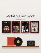 Metal & Hard Rock Album Posters