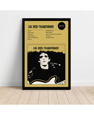 Lou Reed – Transformer Fine Art Album Poster