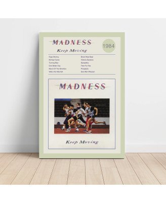Madness - Keep Moving Fine Art Album Poster