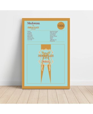 Madonna – The Immaculate Collection Fine Art Album Poster