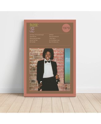 Michael Jackson – Off The Wall Fine Art Album Poster
