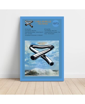 Mike Oldfield - Tubular Bells Fine Art Album Poster