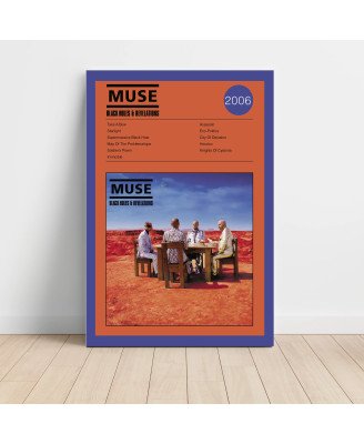 Muse – Black Holes & Revelations Fine Art Album Poster