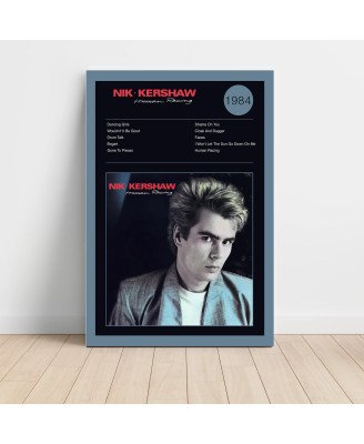 Nik Kershaw – Human Racing Fine Art Album Poster