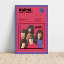 Ramones – End Of The Century Fine Art Album Poster
