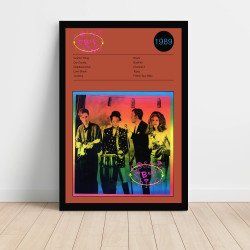 The B52s – Cosmic Thing Fine Art Album Poster