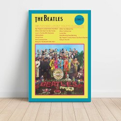 The Beatles - Sgt Peppers Fine Art Album Poster