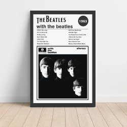 The Beatles - With The Beatles Fine Art Album Poster