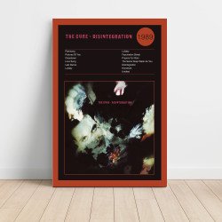 The Cure - Disintegration Fine Art Album Poster