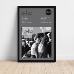 Aha – Hunting High And Low Fine Art Album Poster
